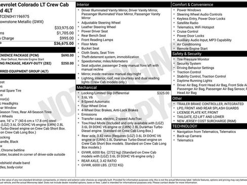 Used 2017 Chevrolet Colorado LT w/ LT Convenience Package AWD/4WD image 27