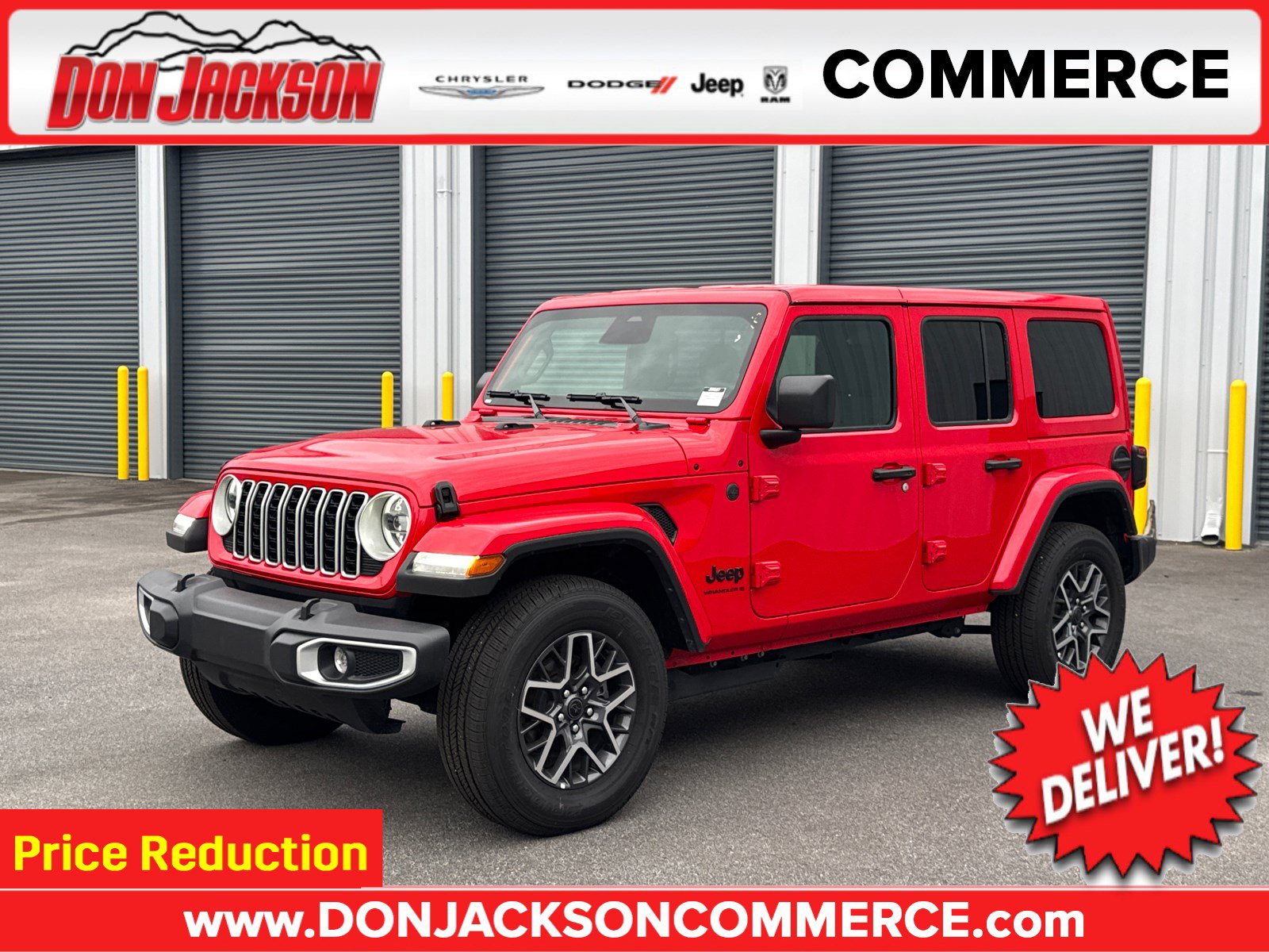 Used 2026 Jeep Wrangler Unlimited Sahara AWD/4WD image 1