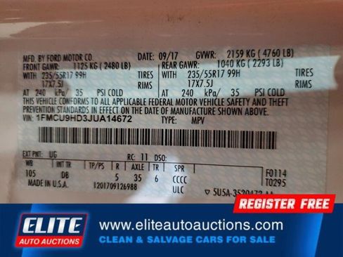 Used 2018 Ford Escape SEL image 26