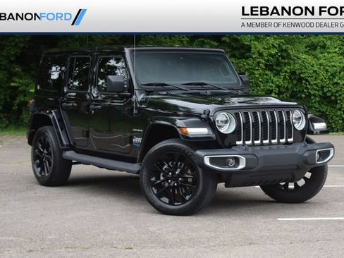 Used 2021 Jeep Wrangler Unlimited Sahara w/ Cold Weather Group AWD/4WD image 1