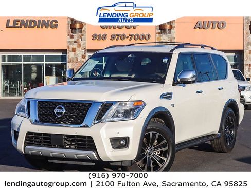 Used 2017 Nissan Armada Platinum w/ Captain Seat Package image 1