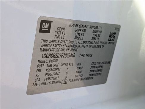 Used 2015 Chevrolet Silverado 1500 LT w/ All Star Edition image 25