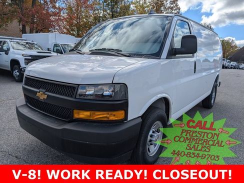 New 2025 Chevrolet Express 3500 w/ Driver Convenience Package RWD image 1