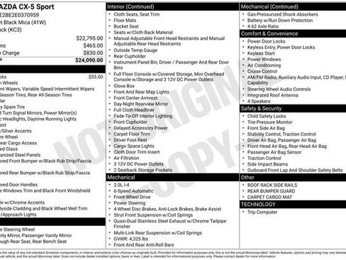 Used 2014 MAZDA CX-5 Sport image 31