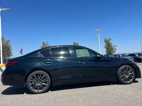 Certified 2023 INFINITI Q50 Red Sport 400 w/ Black Opal Edition RWD image 6