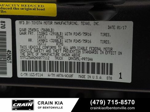 Used 2017 Toyota Tacoma SR5 w/ Tow Package image 35