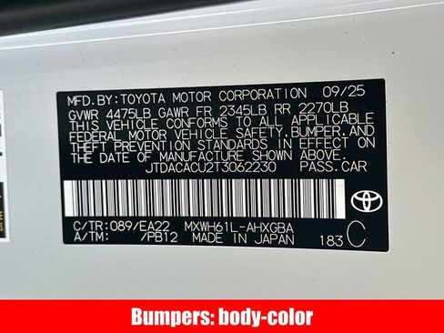 New 2026 Toyota Prius Plug-In Hybrid FWD image 29