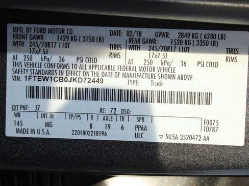 Used 2018 Ford F150 XLT image 11