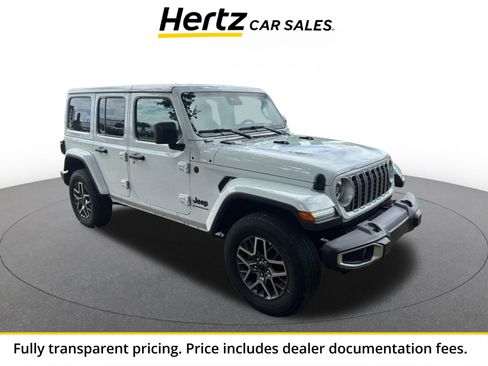 Used 2025 Jeep Wrangler Unlimited Sahara AWD/4WD image 1