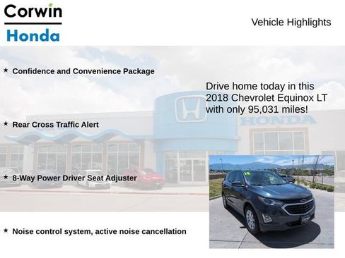 Used 2018 Chevrolet Equinox LT FWD image 6