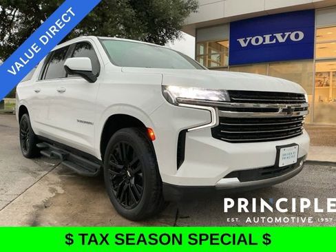 Used 2021 Chevrolet Suburban LT w/ Rear Media and Nav Package AWD/4WD image 1