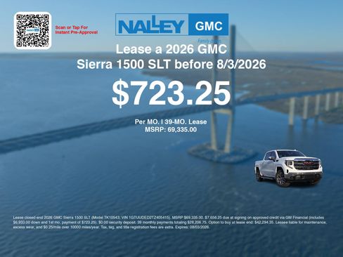 New 2026 GMC Sierra 1500 SLT w/ SLT Premium Plus Package AWD/4WD image 3