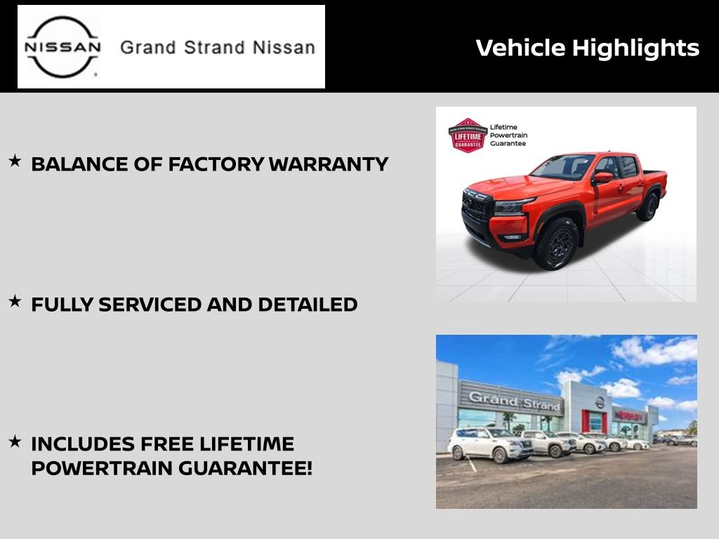 Certified 2025 Nissan Frontier Pro-X w/ Pro Premium Package RWD image 8