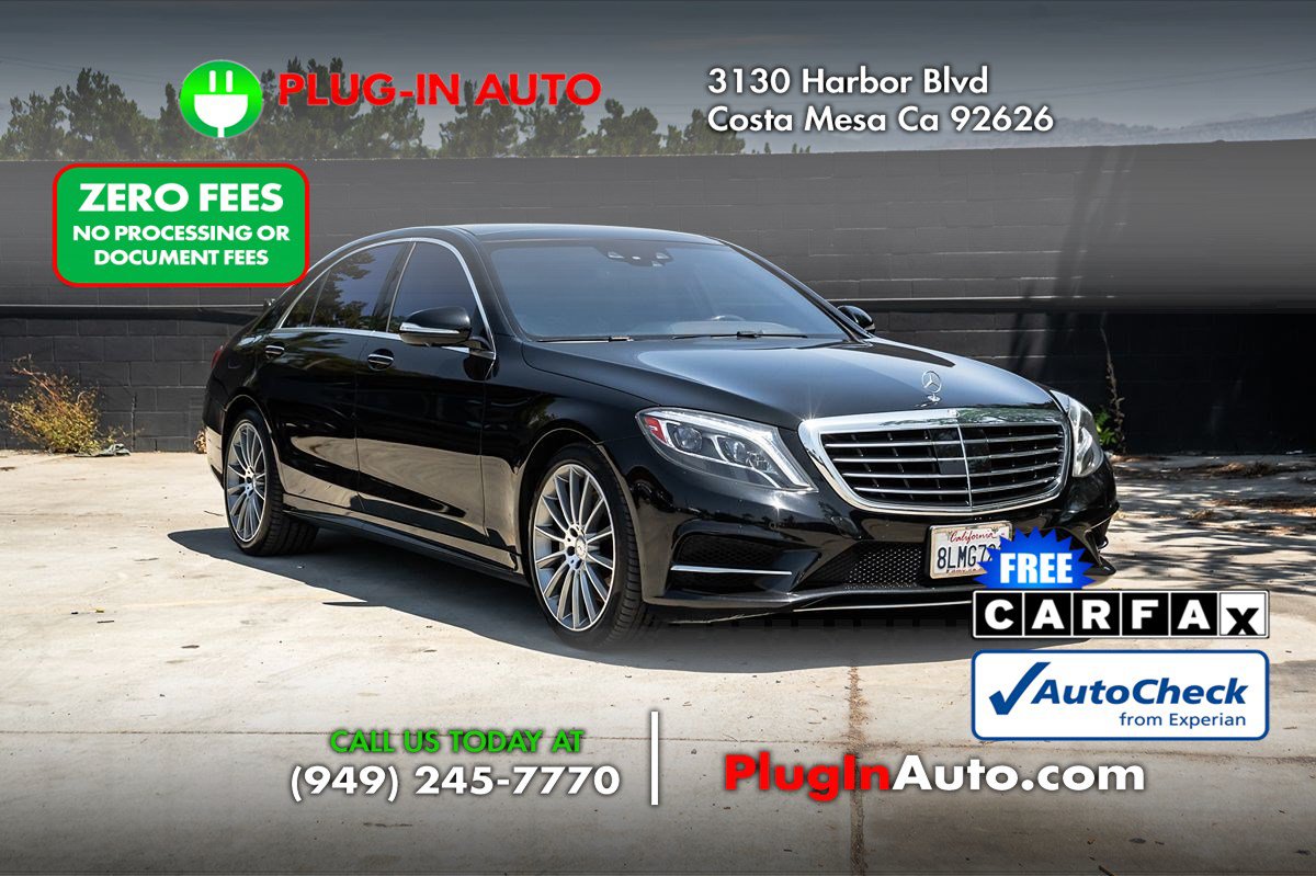 Used 2016 Mercedes-Benz S 550 Sedan image 3