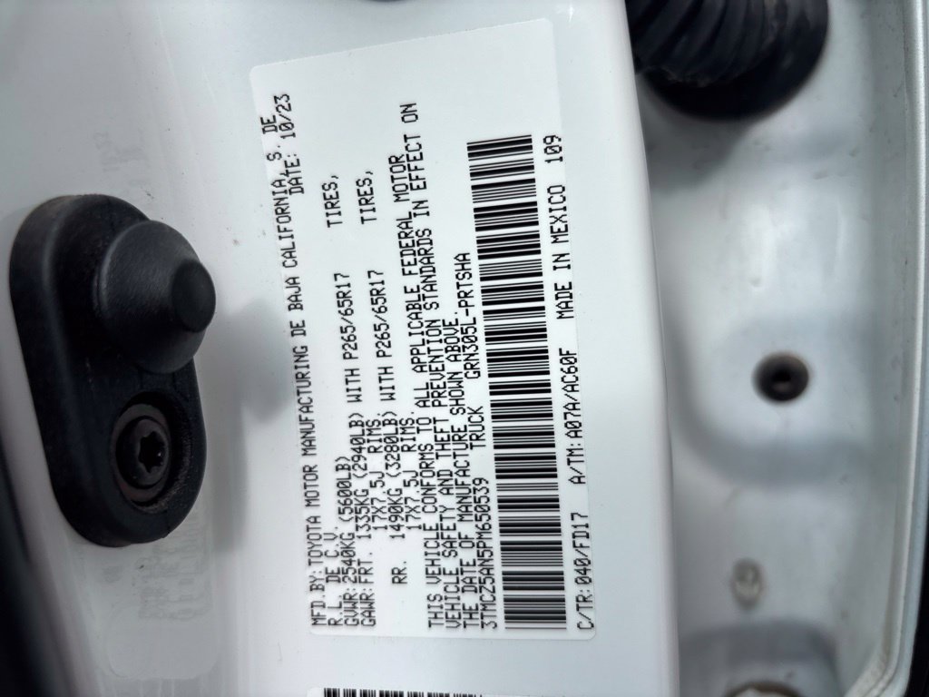 Used 2023 Toyota Tacoma TRD Sport AWD/4WD image 9