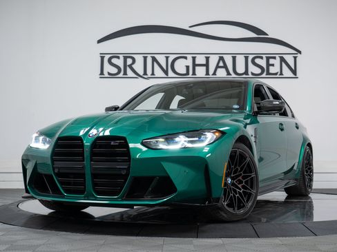 Used 2021 BMW M3 Competition w/ M Carbon Exterior Package RWD image 31
