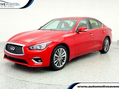 Used 2023 INFINITI Q50 Luxe w/ Cargo Package image 1
