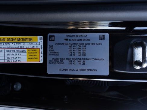 Used 2022 Cadillac Escalade Sport w/ Touring Package AWD/4WD image 47