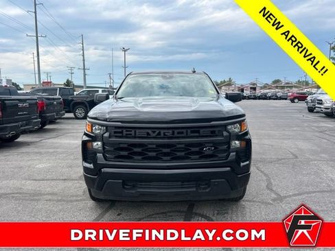 Used 2024 Chevrolet Silverado 1500 Custom w/ LPO, Dark Essentials Package AWD/4WD image 2