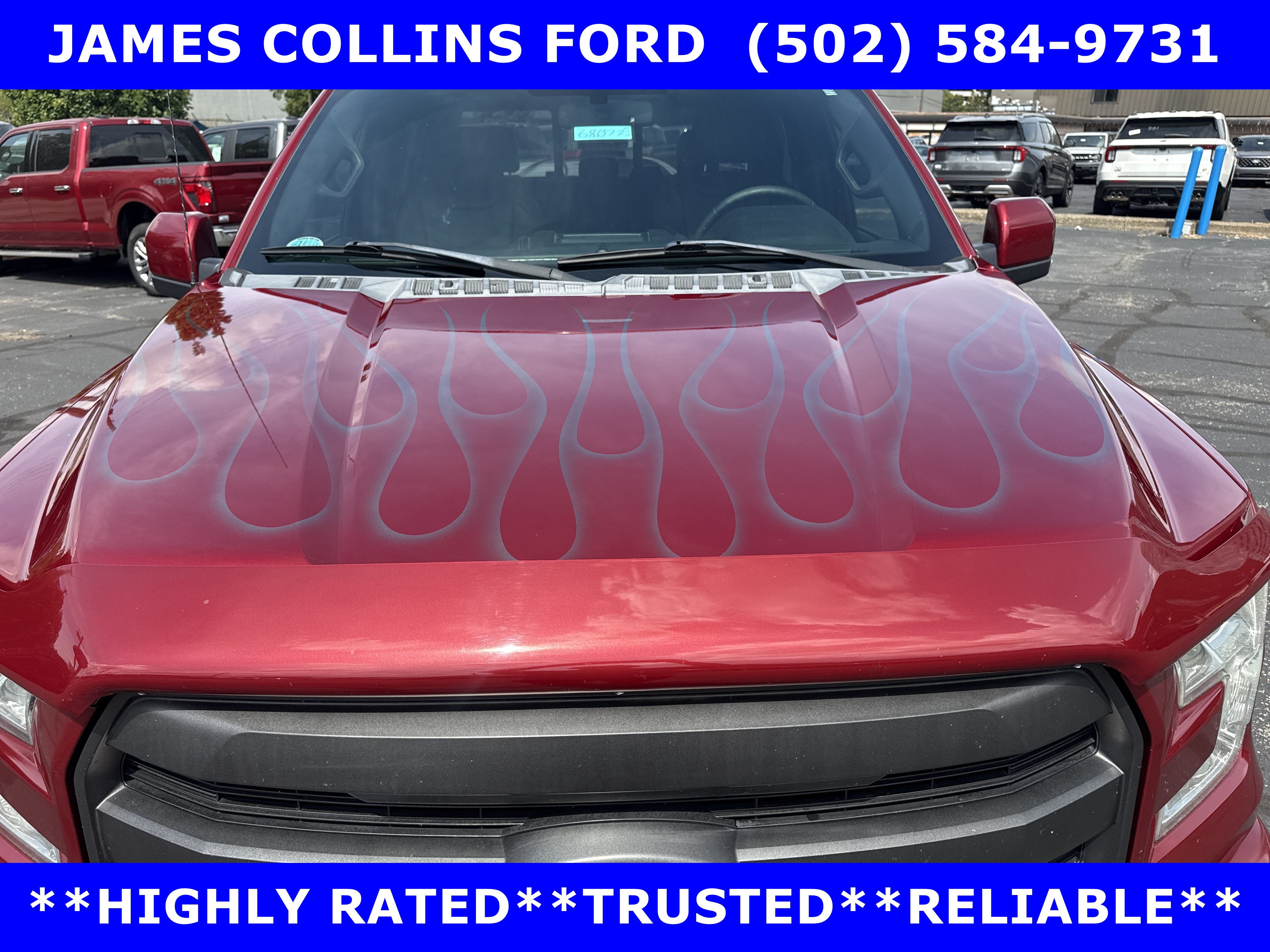 Used 2015 Ford F150 Lariat AWD/4WD image 8