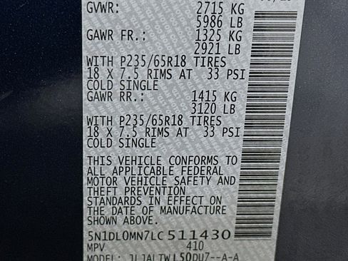 Used 2020 INFINITI QX60 Luxe w/ Essential Package image 25