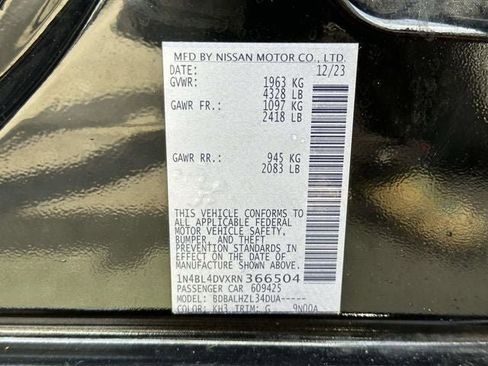 Certified 2024 Nissan Altima 2.5 SV image 32