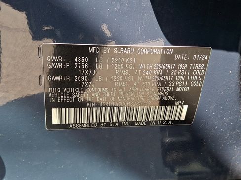 Used 2024 Subaru Outback Premium AWD/4WD image 26