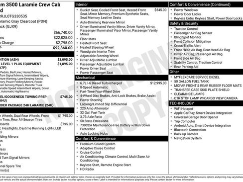 New 2026 RAM 3500 Laramie w/ Night Edition AWD/4WD image 5
