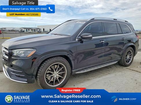 Used 2021 Mercedes-Benz GLS 580 4MATIC image 1