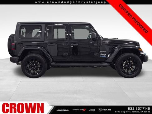 Certified 2022 Jeep Wrangler Unlimited Sahara w/ Safety Group AWD/4WD image 8