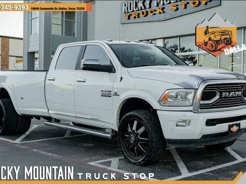Used 2018 RAM 3500 Laramie Longhorn AWD/4WD image 1