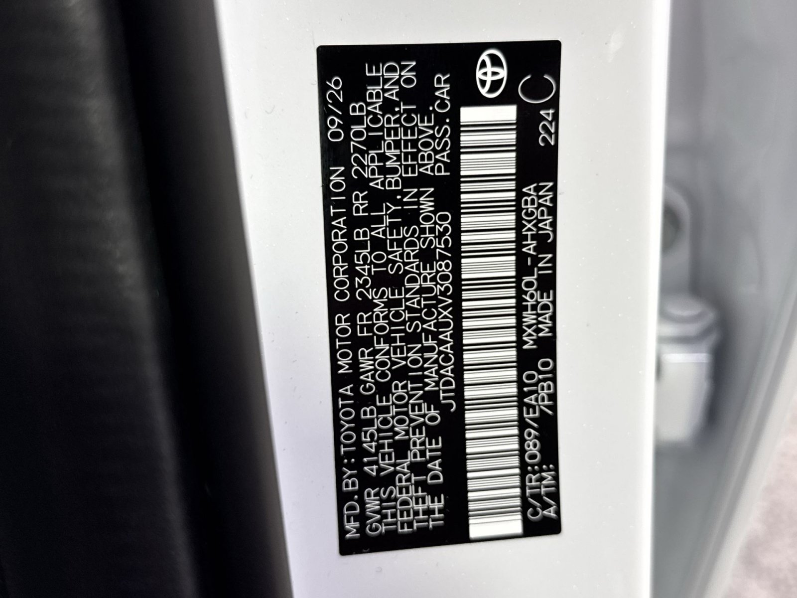 New 2027 Toyota Prius XLE FWD image 37