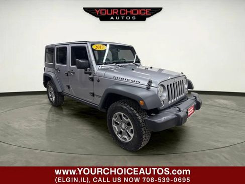 Used 2017 Jeep Wrangler Unlimited Rubicon w/ Connectivity Group AWD/4WD image 9