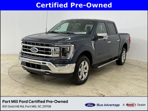 Used 2021 Ford F150 Lariat w/ Equipment Group 502A High image 1