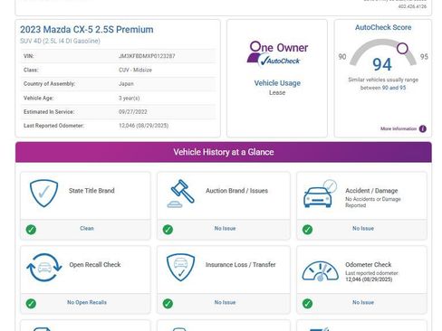 Used 2023 MAZDA CX-5 AWD 2.5 S w/ Premium Package image 21