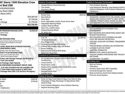 Used 2022 GMC Sierra 1500 Elevation w/ Elevation Premium Package image 9