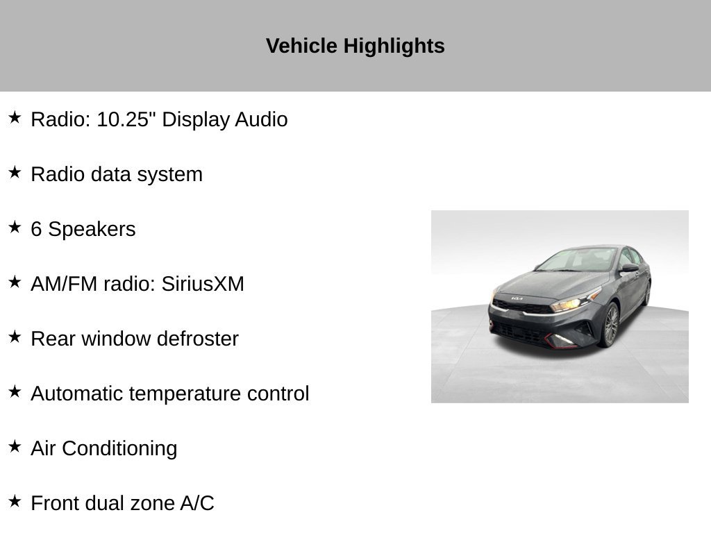 Certified 2024 Kia Forte GT-Line FWD image 19