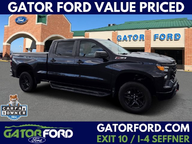 Used 2022 Chevrolet Silverado 1500 Custom Trail Boss AWD/4WD image 1