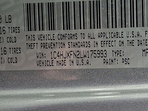 Certified 2020 Jeep Wrangler Unlimited Rubicon AWD/4WD image 27