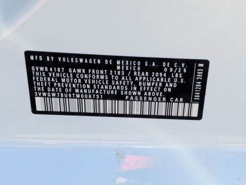 New 2026 Volkswagen Jetta SEL image 38