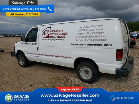 Used 2013 Ford E-150 and Econoline 150 w/ Commercial Cargo Van Pkg RWD image 3