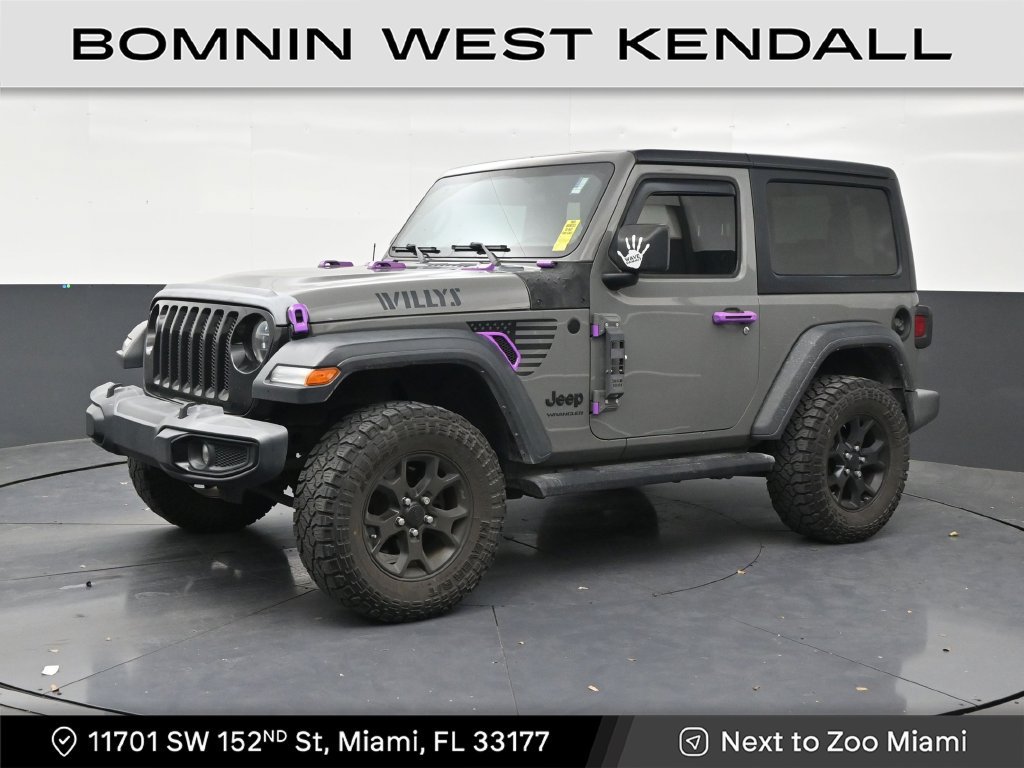 Used 2021 Jeep Wrangler Sport AWD/4WD image 1