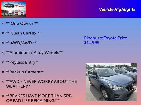 Used 2016 MAZDA CX-5 Sport AWD/4WD image 11
