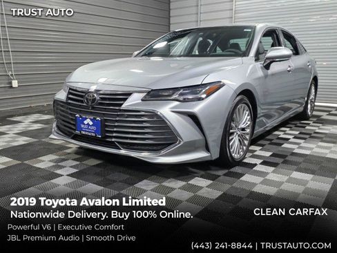 Used 2019 Toyota Avalon Limited w/ Advanced Safety Package image 1