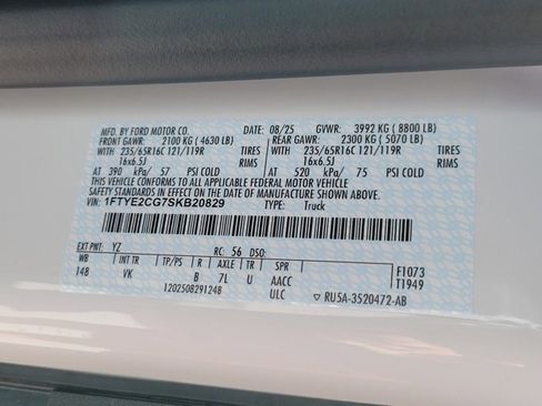 New 2025 Ford Transit 150 148 Medium Roof AWD image 13