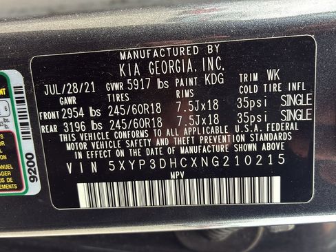 Used 2022 Kia Telluride EX AWD/4WD image 38