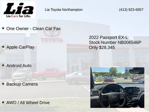 Used 2022 Honda Passport EX-L image 7