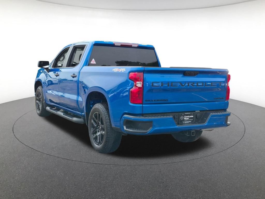 Used 2024 Chevrolet Silverado 1500 Custom w/ Turbomax Blackout Package AWD/4WD image 7