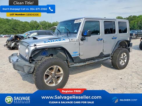 Used 2015 Jeep Wrangler Unlimited Sahara w/ Connectivity Group AWD/4WD image 1