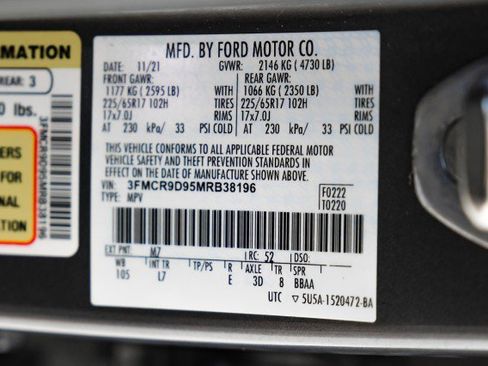 Used 2021 Ford Bronco Sport Badlands image 56